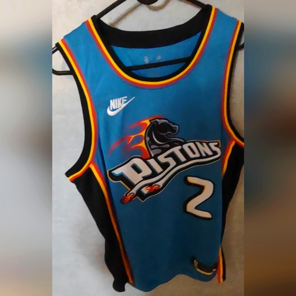 Nike Cade Cunningham Pistons "retro" Jersey